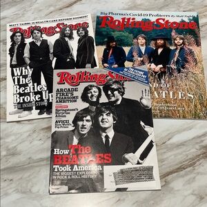3 Rolling Stone Magazine’s Beatles Covers